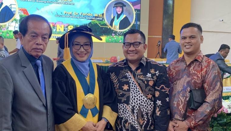 Pidato Guru Besar Farida :  Asal Mula Nama Pempek Adalah Kelesan