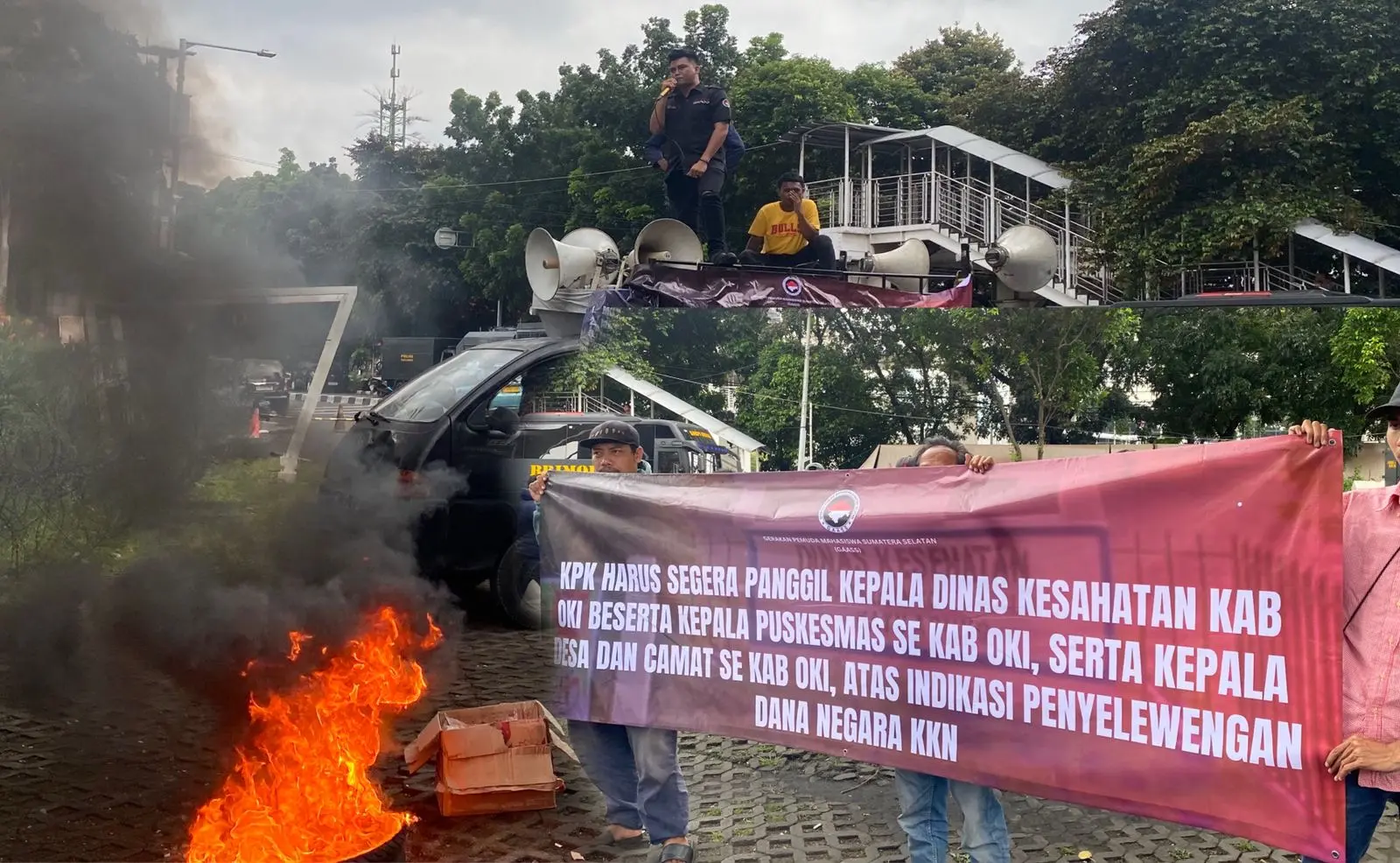 GAASS : KPK Harus Turun Tangan Panggil Kadinkes Kab OKI yang Terindikasi KKN