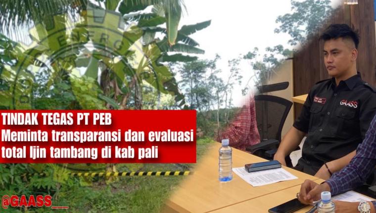 GAASS Soroti Insiden Longsor di PALI, Desak Tindakan Tegas terhadap PT PEB
