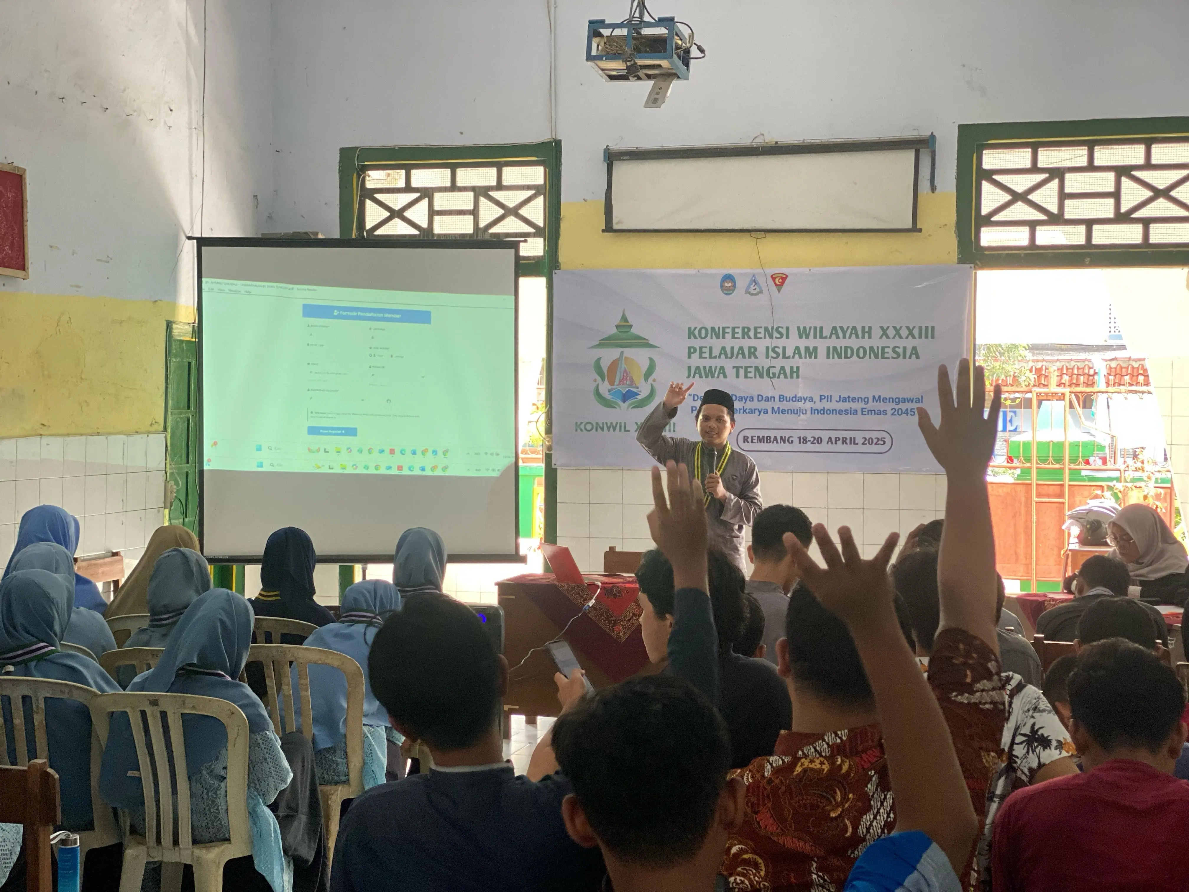 Lantik DF PII Jawa Tengah, Kabid Ghozali: Percepatan Data Nasional