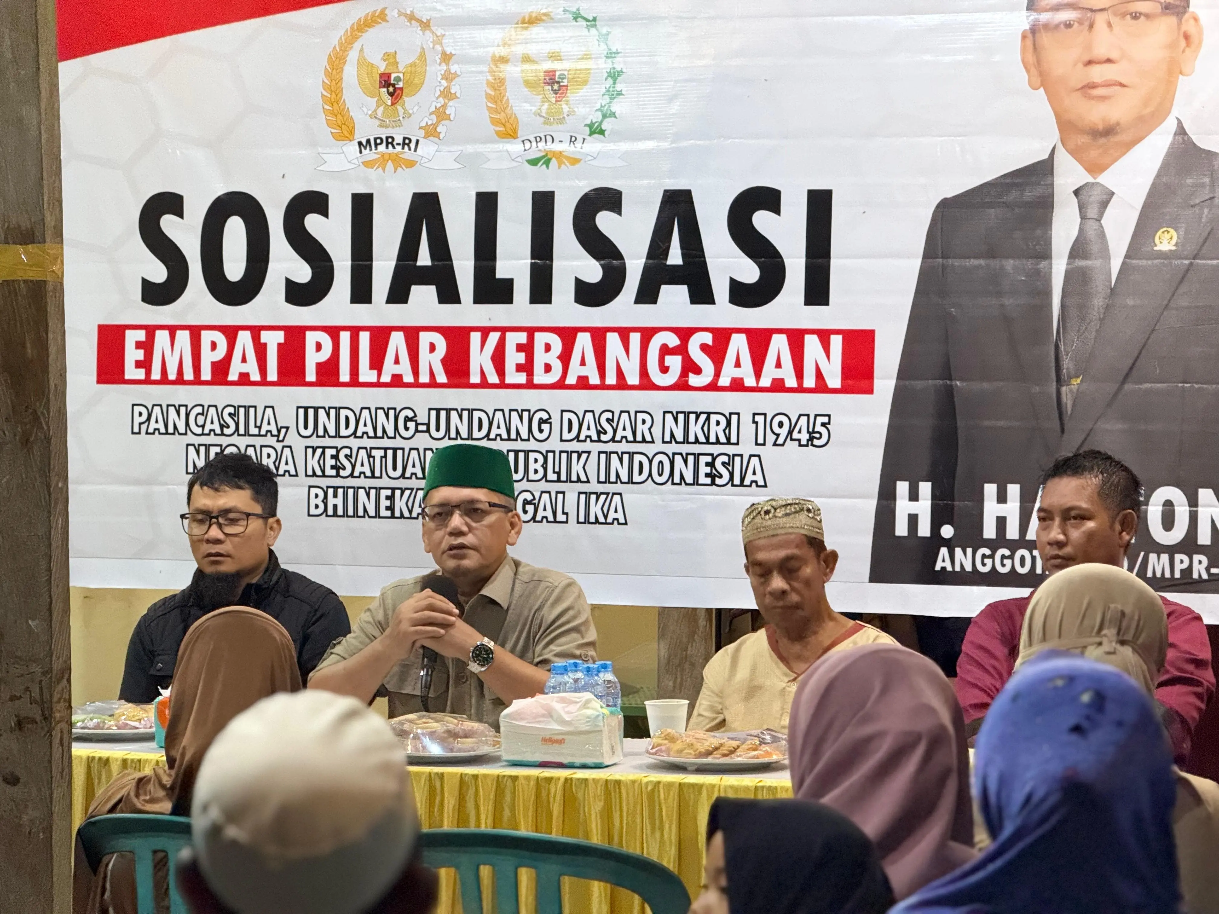 Sosialisasikan 4 Pilar Kebangsaan, Hartono Ingatkan Warga Kota Sorong Pentingnya Memahami Isi 4 Pilar