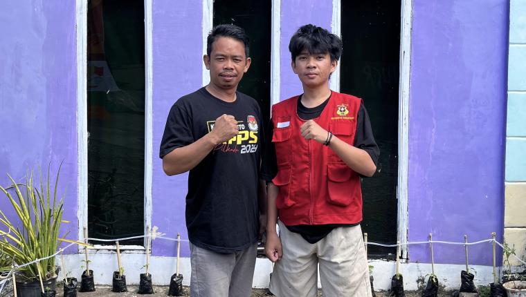 Gotong Royong Membangun Tandon Air: Langkah Nyata KKN Unhas untuk Pekarangan Produktif