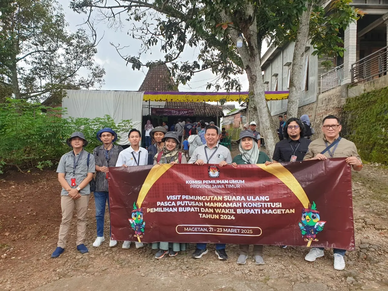 Satgas Demokrasi PW SEMMI Jatim Kawal PSU Magetan Pasca Putusan MK