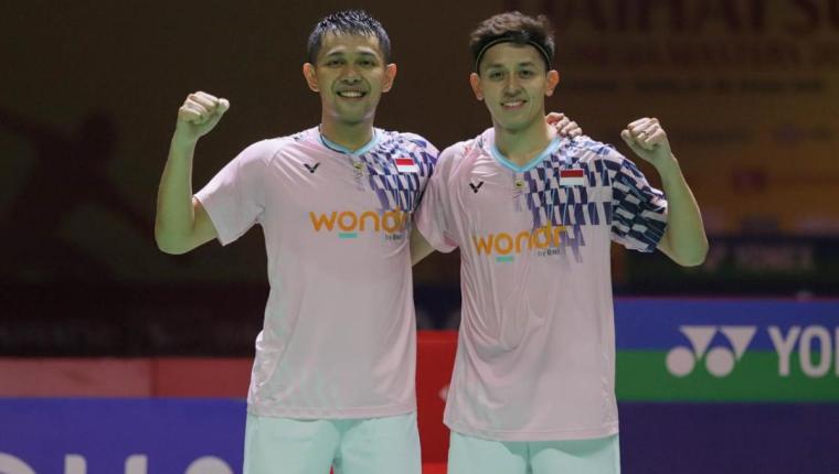 Fajar/Rian Bidik Gelar Juara Dunia di Laga Perpisahan