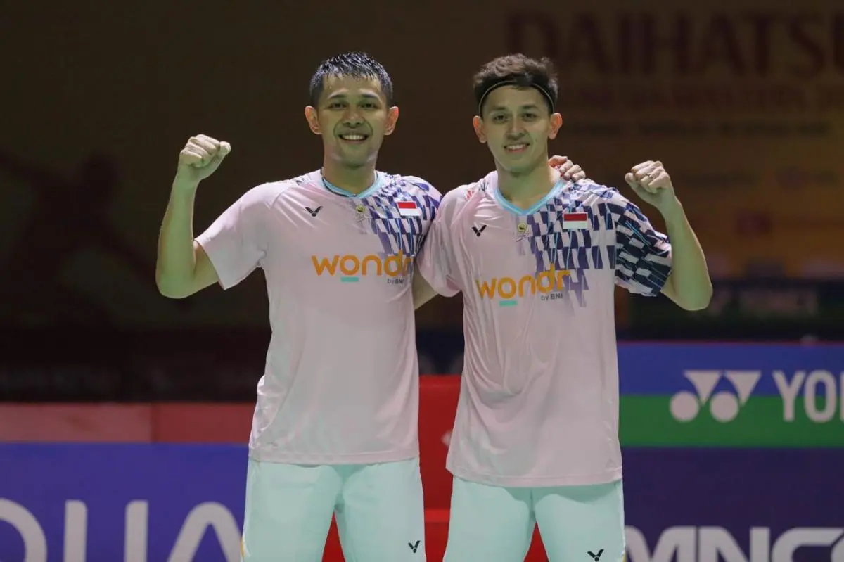 Fajar/Rian Bidik Gelar Juara Dunia di Laga Perpisahan