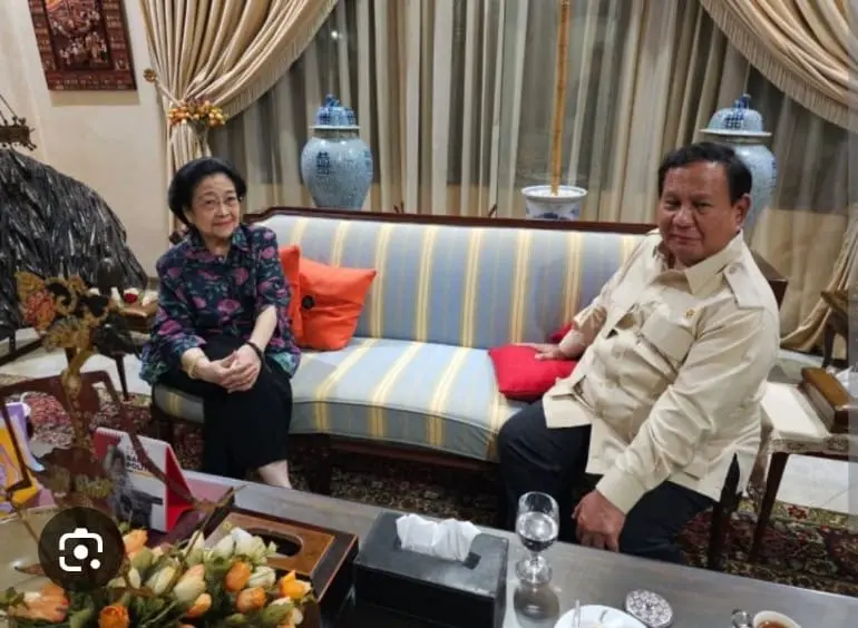 Dí Balik Silaturahmi Politik Prabowo-Megawati