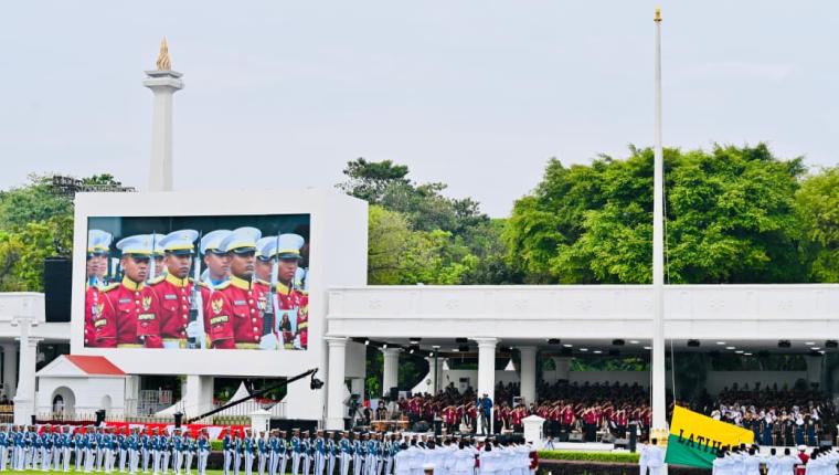 Gladi Bersih HUT Ke-80 RI Berjalan Lancar, Persiapan Mendekati 100 Persen