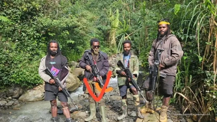 Satgas Damai Cartenz Tangkap Anggota KKB Pelaku Penembakan Polisi di Wamena