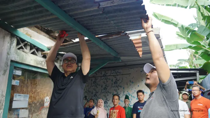 Pemkot Yogyakarta Gencarkan Bedah Rumah RTLH Lewat CSR dan Gotong Royong