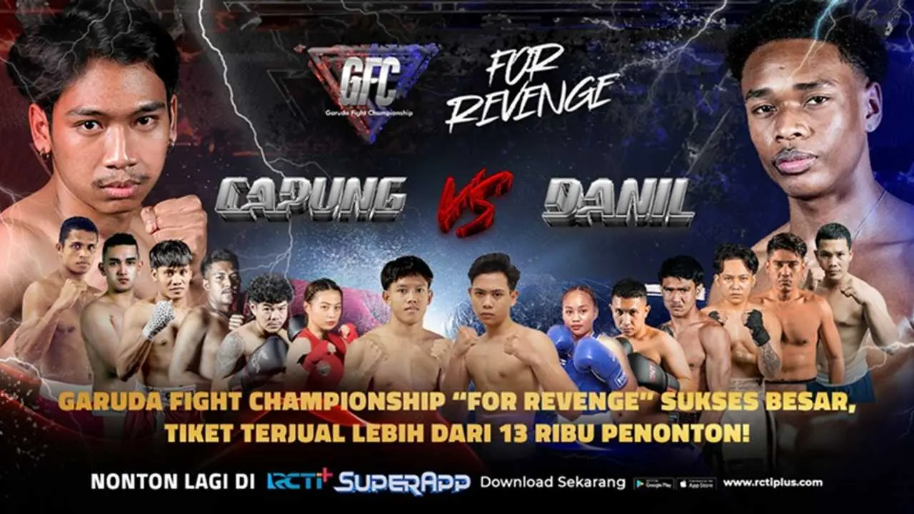 GFC “For Revenge” Sukses Hidupkan Kembali Gairah Tinju Indonesia di RCTI+ SuperApp