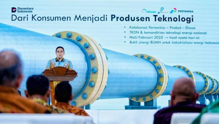 Pertamina dan Pindad Luncurkan Teknologi Ultrasonik Inspeksi Pipa Migas Pertama di Indonesia