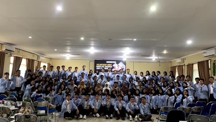 OMIK Fakultas Dakwah dan Komunikasi Gelar Pelantikan Pengurusan Baru