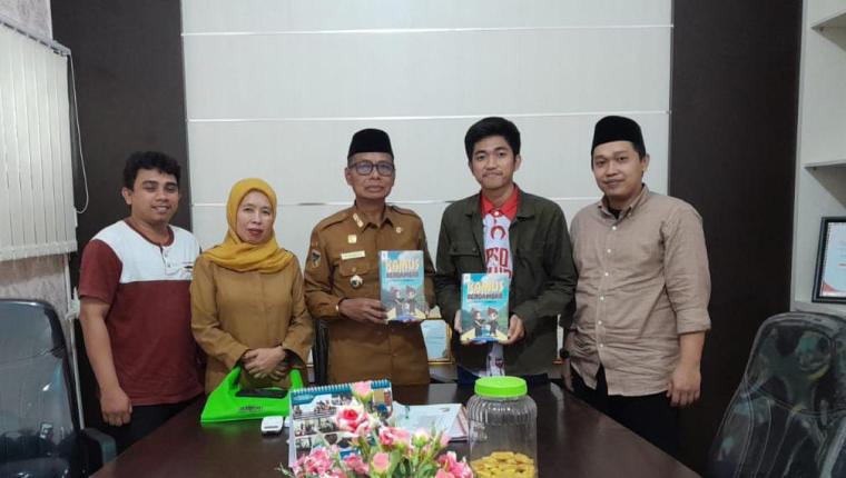 Persiapan Launcing Buku Bahasa Dampelas, Direktur Cendekia Society.id Audiensi Kadis Pendidikan Kabupaten Donggala