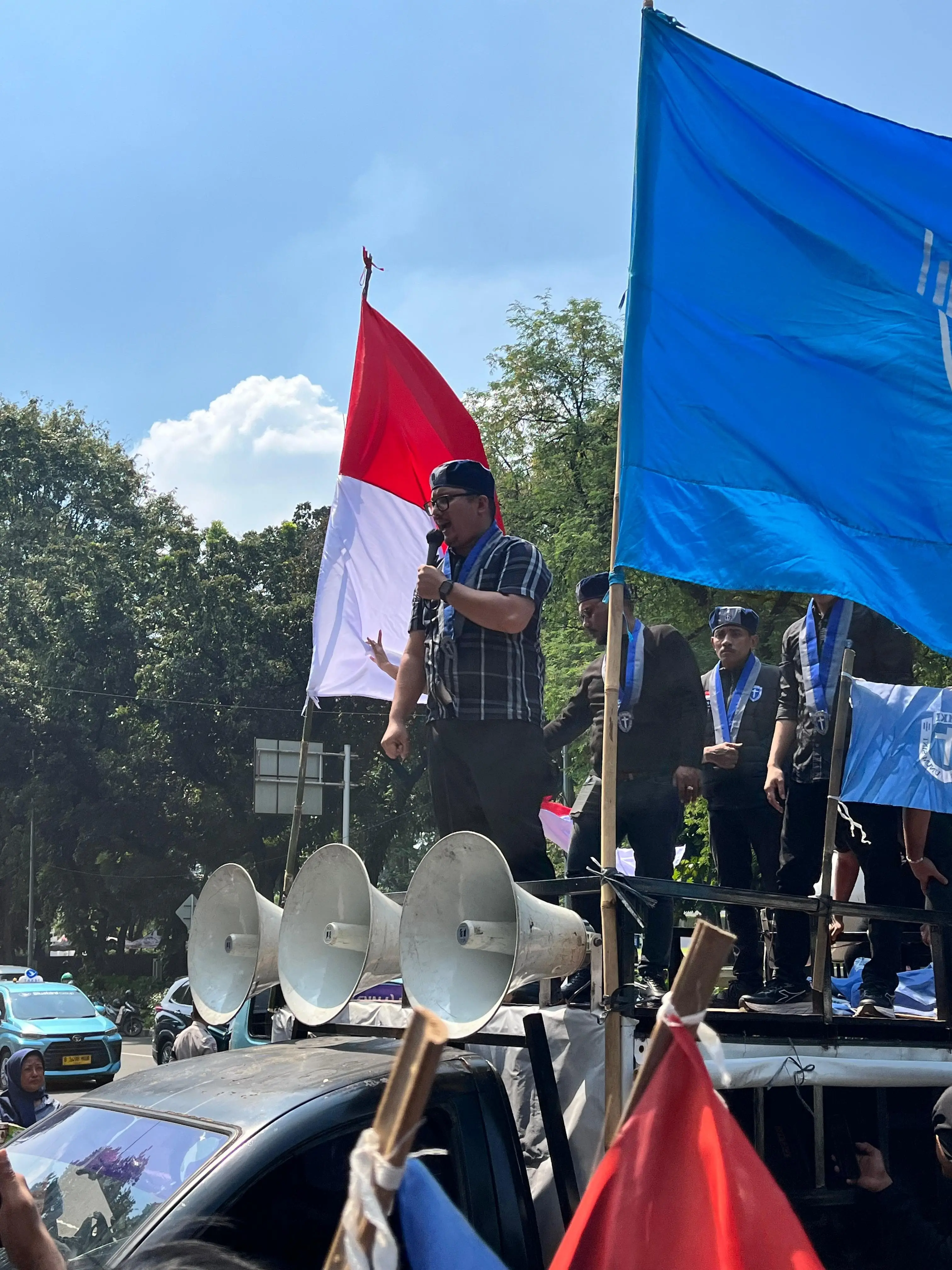 Aksi Damai GMKI, Desak Pemerintah Cabut PBM 2006: Lawan Intoleransi, Tegakkan Kebebasan Beragama