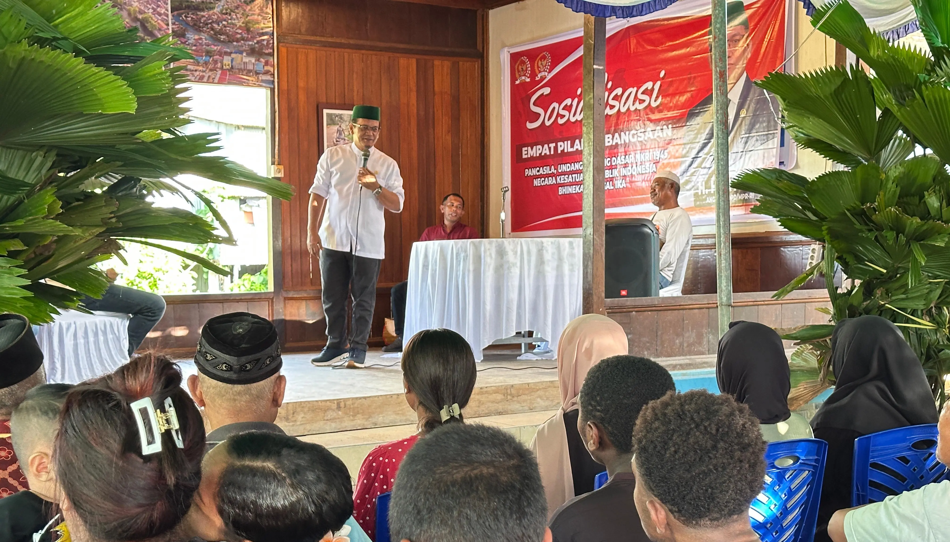 Reses Anggota DPD RI Dapil Papua Barat Daya H. Hartono, Sosialisasikan 4 Pilar Kebangsaan
