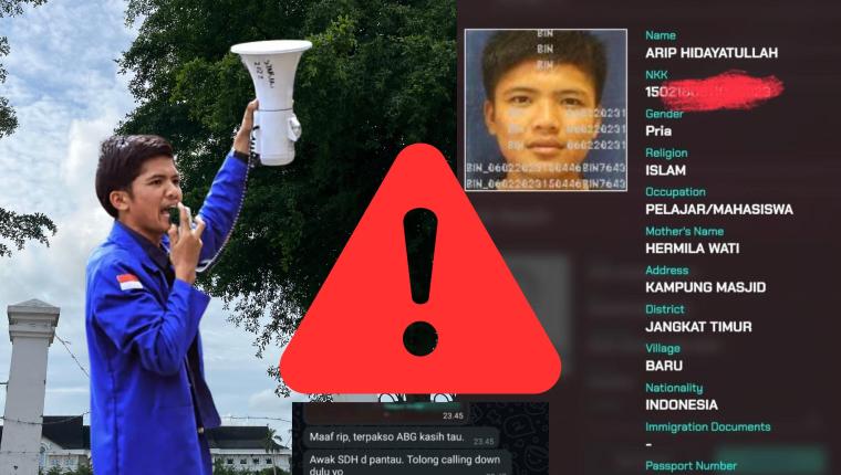 Kelompok Aktivis Jambi Menggelar Mimbar Bebas di Depan Kantor Gubernur Jambi