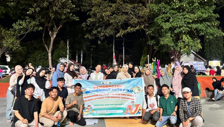 Pengabdian Masyarakat Kota Palu: Pemuda Lintas Komunitas Edukasi pelajar dalam Bidang Pendidikan dan Kesehatan
