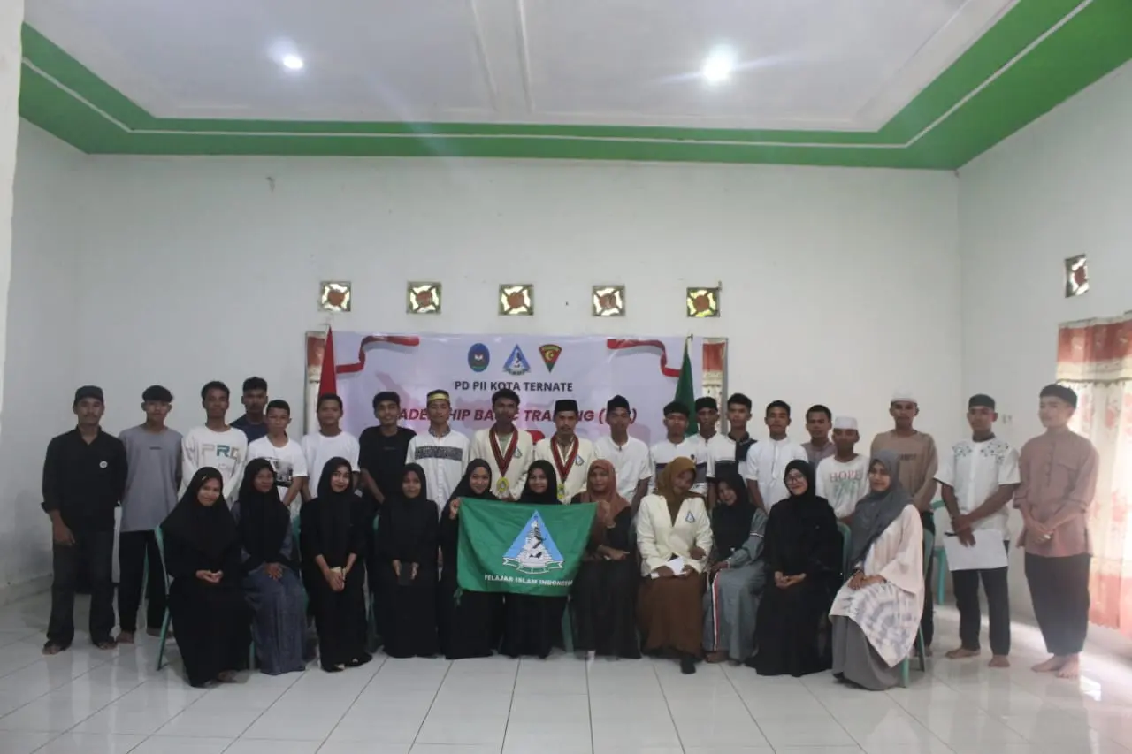 PD PII Kota Ternate Gelar Leadership Basic Training: Cetak Kader Muslim Berjiwa Pemimpin dan Berwawasan Kebangsaan
