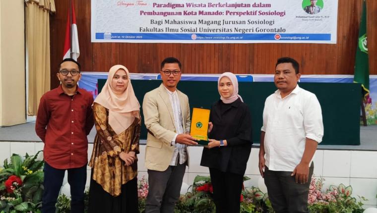 Implementasi Kerjasama Prodi Sosiologi Agama FUAD IAIN Manado dan Jurusan Sosiologi FIS UNG: Kolaborasi Akademik dan Kuliah Umum Tentang Integrasi Budaya dan Pariwisata