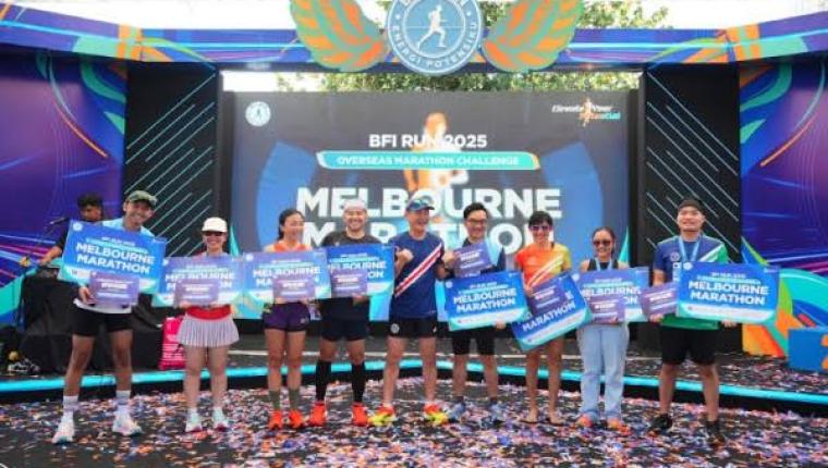 BFI Run 2025 Sukses Digelar, 16 Pelari Terpilih Siap Berlaga di Sydney dan Melbourne Marathon