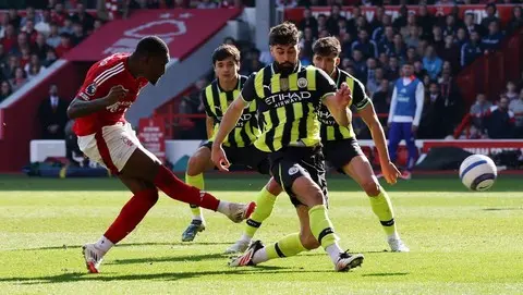 Manchester City Tumbang 0-1 di Kandang Nottingham Forest