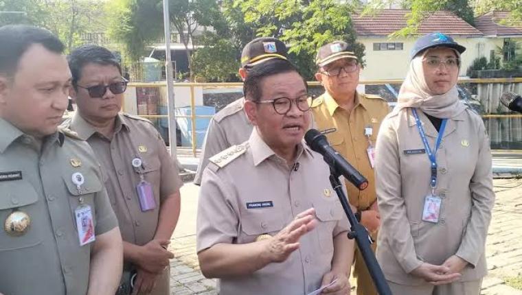 Gubernur Pramono Janjikan Revitalisasi Pasar Taman Puring Usai Kebakaran Hebat