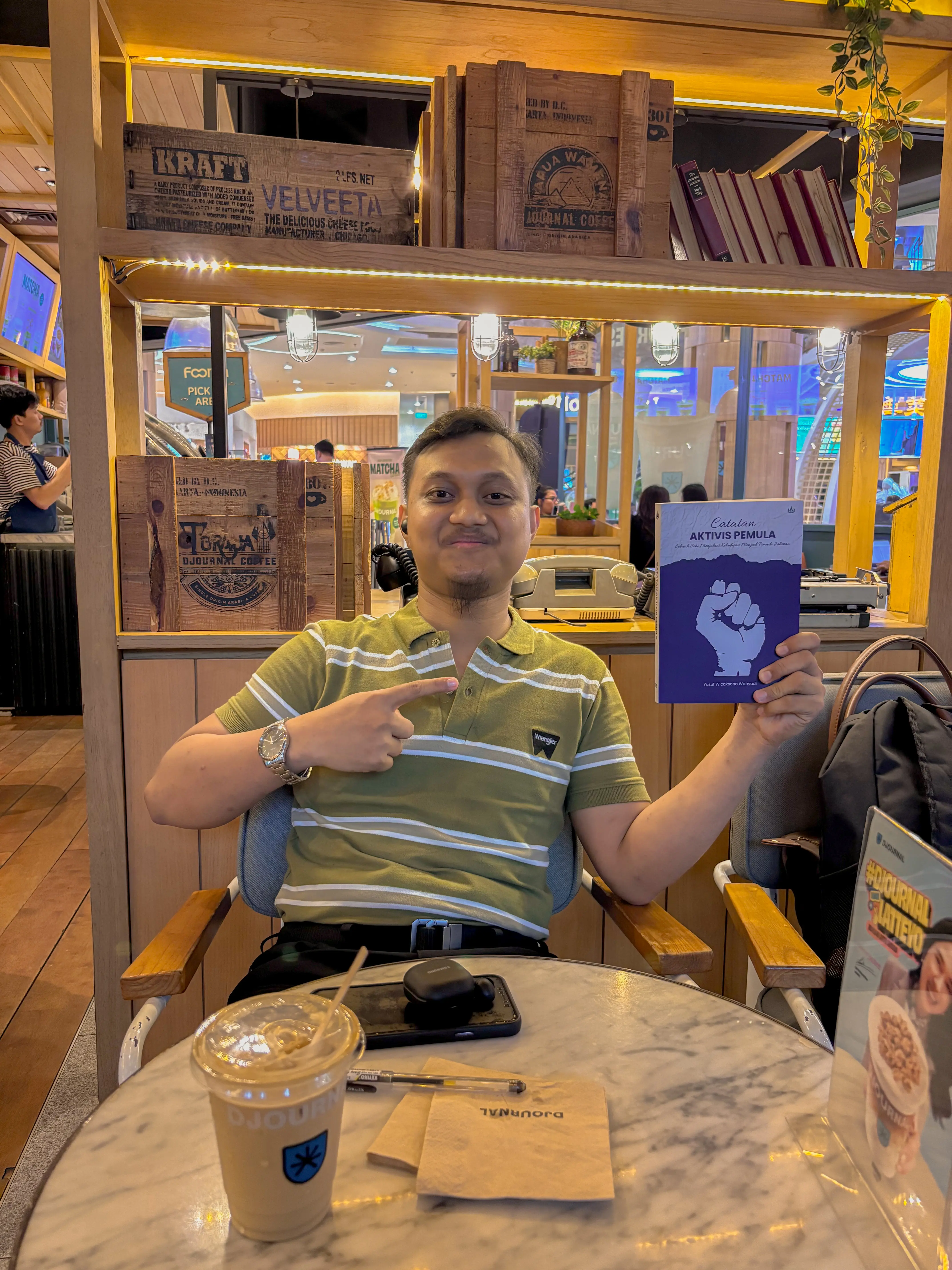 Kader PB PII Yusuf Wicaksono Luncurkan Buku “Catatan Aktivis Pemula”