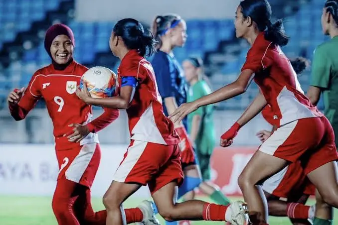 Timnas Putri Indonesia U-20 Tutup Kualifikasi Piala Asia dengan Kemenangan Telak 4-0 atas Turkmenistan