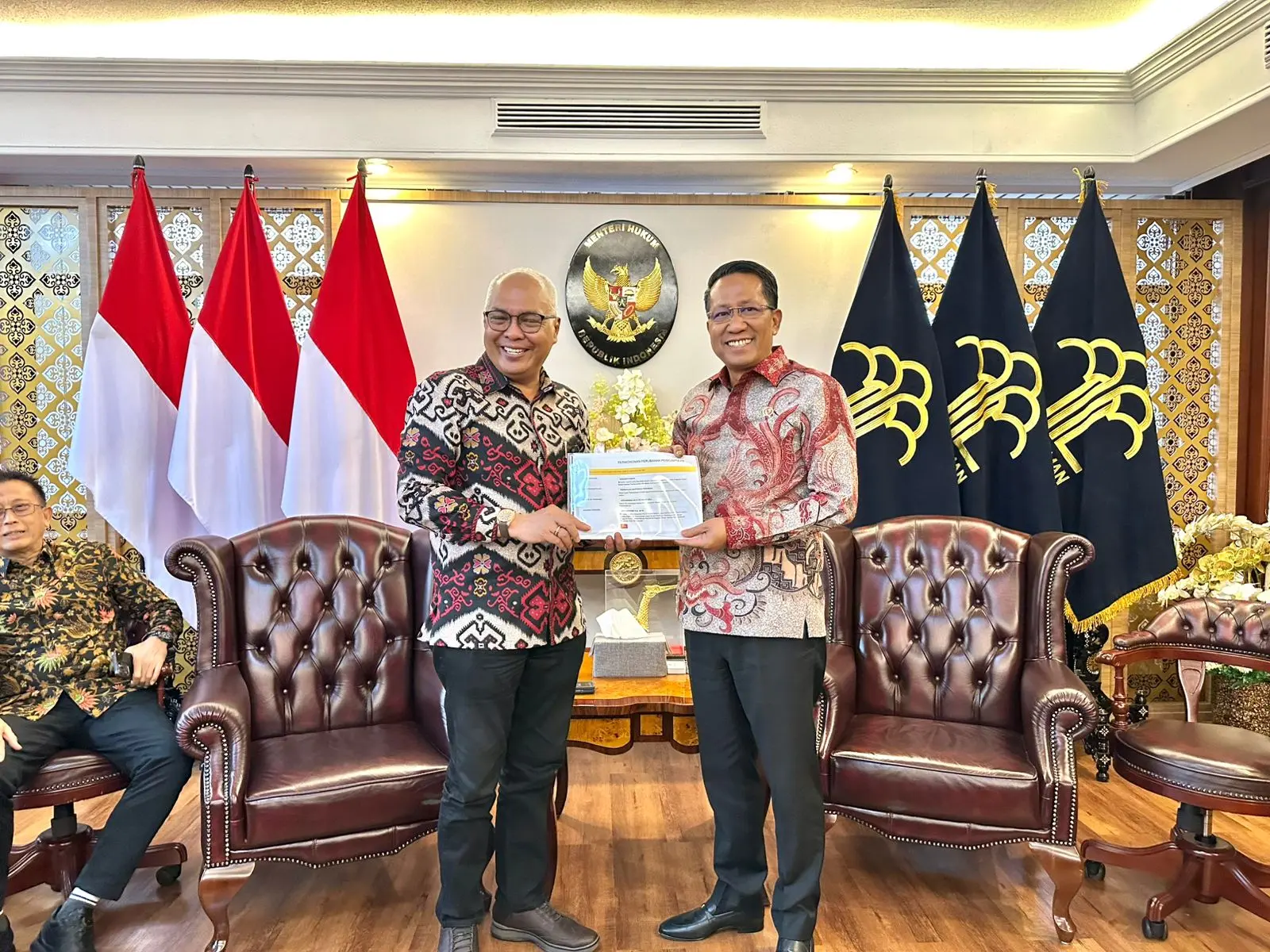 Blokir AHU PWI Pusat Resmi Dibuka Menteri Hukum