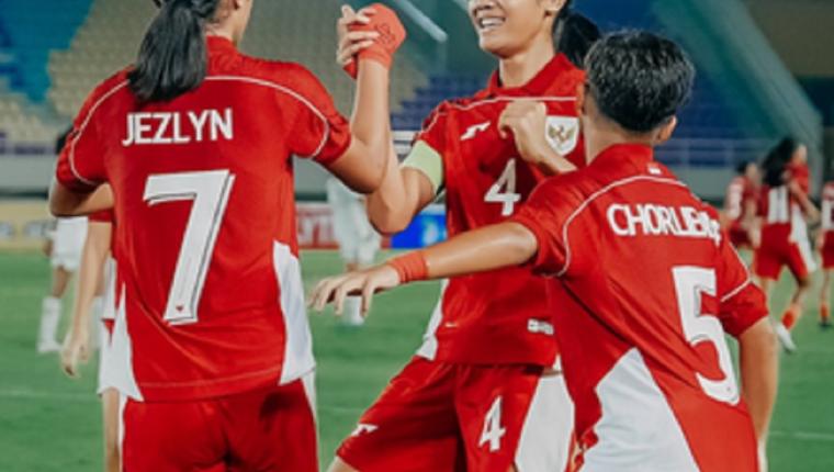 Timnas Putri Indonesia U-16 Unggul 5-0 Atas Timor Leste di Babak Pertama