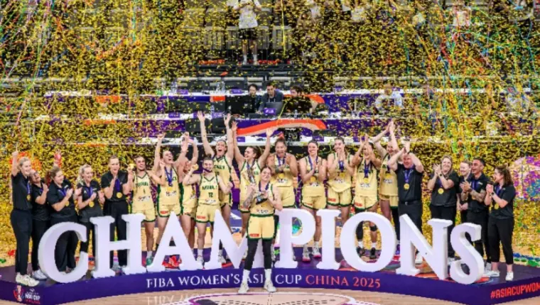Australia Cetak Hattrick Gelar FIBA Asia Cup 2025 Usai Tumbangkan China