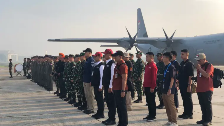 Baznas RI Salurkan 800 Ton Bantuan Kemanusiaan untuk Palestina melalui Airdrop TNI