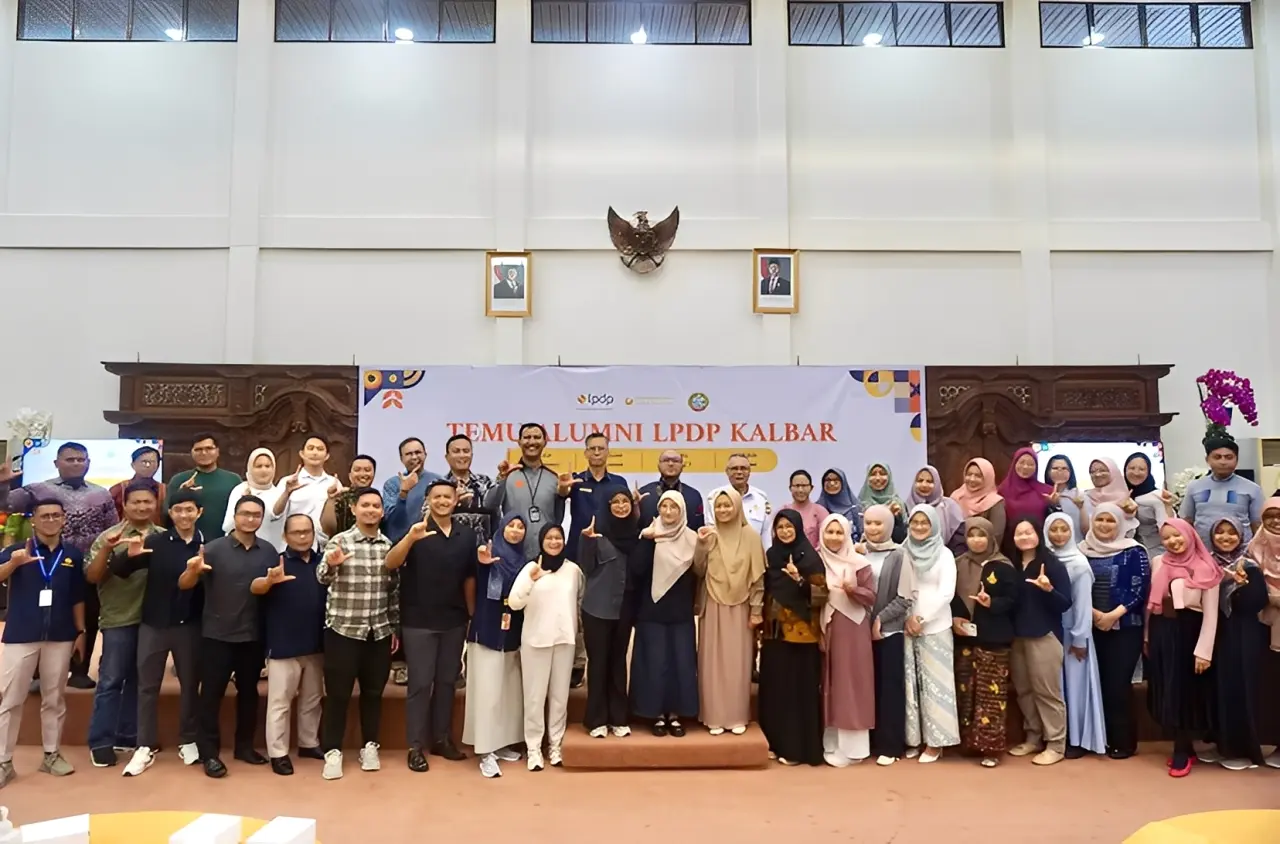 Temu Alumni LPDP Kalbar, Bahas Tracer Karier dan Kolaborasi untuk Pengembangan Daerah