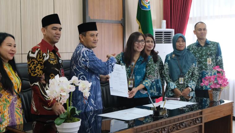 Lima Pemda di Kanwil DJP Bengkulu-Lampung Ikuti PKS OP4D