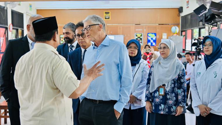 Bill Gates Apresiasi Program Makan Bergizi Gratis di Indonesia