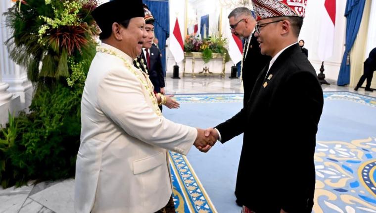 Presiden Prabowo Terima Ucapan Selamat dari Presiden dan Wakil Presiden Terdahulu di Istana