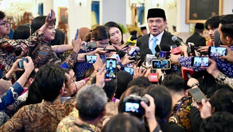 Menteri dan Kepala Badan Nyatakan Komitmen Mengabdi Setelah Dilantik Presiden Prabowo