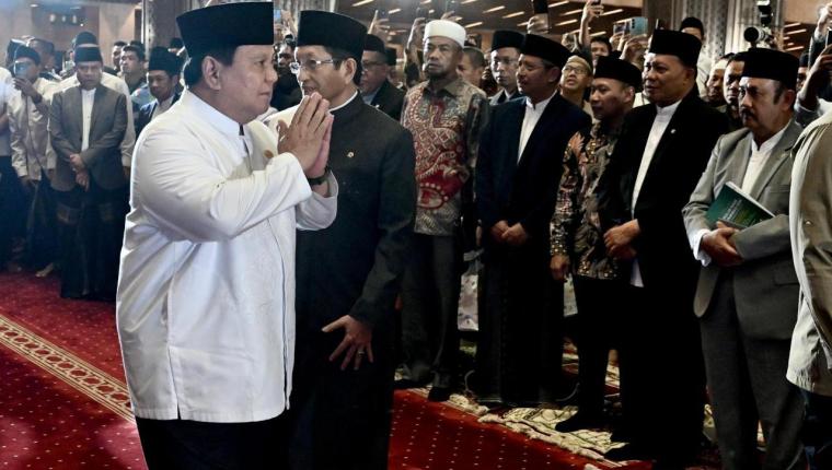 Prabowo Hadiri Peringatan Maulid Nabi 1447 H di Masjid Istiqlal Jakarta