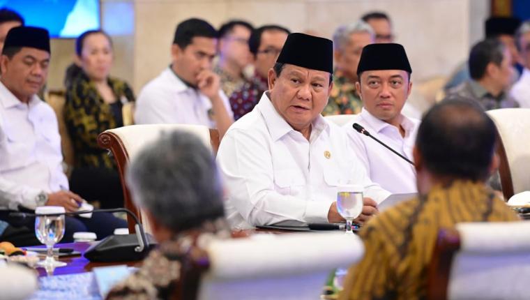 Presiden Prabowo Dengarkan Aspirasi Tokoh Lintas Agama, Tegaskan Komitmen RUU Perampasan Aset