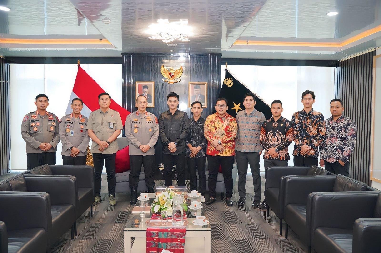 Jelang Pengukuhan, Gerakan Pemuda Mahasiswa Sumatera Selatan (GAASS), Gelar Audiensi dengan Polda Sumsel