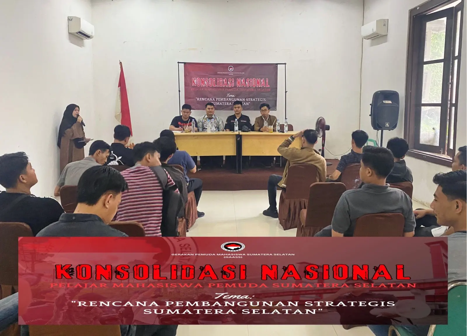 GAASS Menggelar Konsolidasi Nasional Pelajar Mahasiswa Pemuda Sumatera Selatan