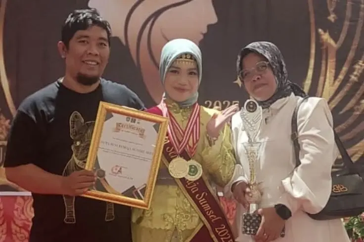 Nabila Az-zahra Kader PII Sumsel, Dinobatkan Sebagai Duta Seni Remaja Sumsel Tahun 2025