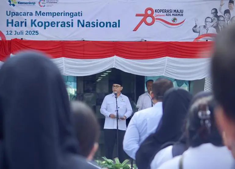 Menkop: Harkopnas ke-78, Tahun 2025 Sebagai Momentum Kebangkitan Gerakan Koperasi