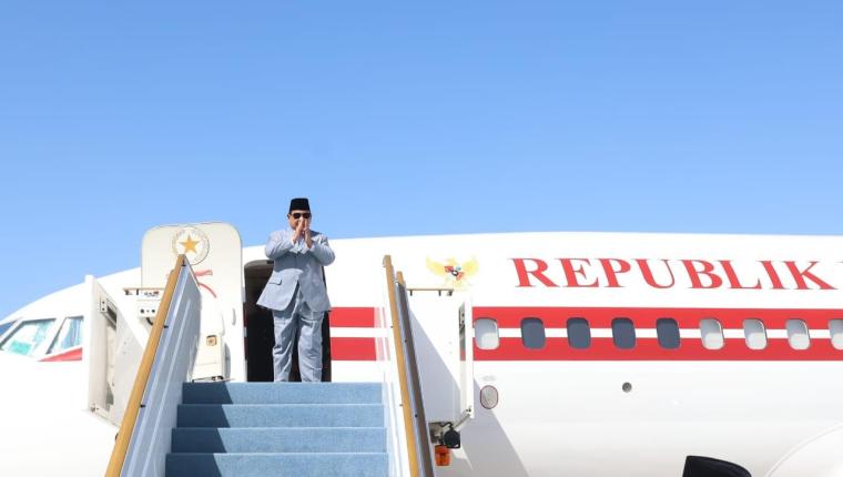 Usai Kunjungi Abu Dhabi, Presiden Prabowo Bertolak Menuju Ankara