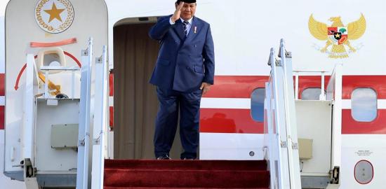 Usai Kunjungan Resmi di Yordania, Presiden Prabowo Kembali ke Tanah Air