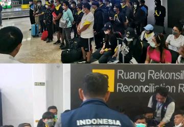 Pemerintah Melalui Kemenlu Pulangkan 46 WNI Korban TPPO di Myanmar Dari Thailand ke RI