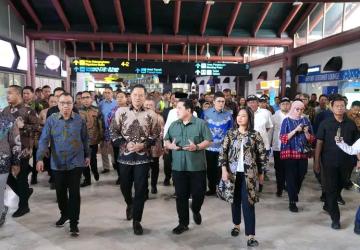 Mengahadapi Masa Mudik Lebaran 2025, Beberapa Kementrian Meninjau Bandara Soekarno-Hatta
