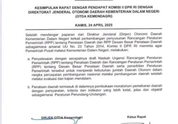 Inilah 32 Daftar Calon DOB Yang Layak Di Mekarkan Menurut Kemendagri, Ada 2 Daerah Baru di Sulawesi Utara dan Provinsi Baru Yang Lepas Dari Sulawesi Utara