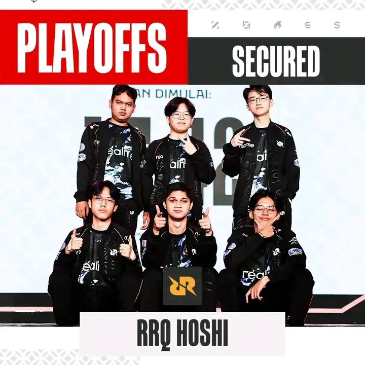 RRQ Menjadi Tim Pertama Lolos PlayOff MPL ID, Setelah Menumbangkan Geekfam