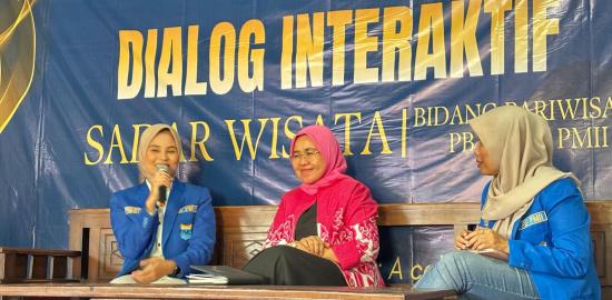 Dialog interaktif : KOPRI PB PMII Ajak Pemuda Sadar Wisata